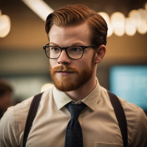 silk tie,white-collar worker,businessman,beard,necktie,silver framed glasses,stock exchange broker,suspenders,barista,lace round frames,male model,stock broker,men's suit,smart look,financial advisor,reading glasses,business man,man portraits,real estate agent,sales man,Photography,General,Cinematic