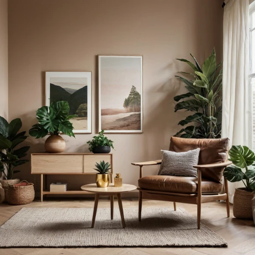 danish furniture,the living room of a photographer,house plants,modern decor,mid century modern,soft furniture,furniture,ikebana,living room,scandinavian style,livingroom,sofa tables,botanical frame,houseplant,contemporary decor,seating furniture,apartment lounge,interior design,interior decor,bamboo frame