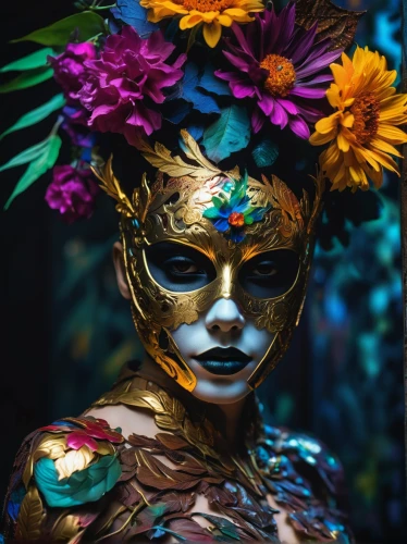 masquerade,venetian mask,bodypainting,body painting,bodypaint,brazil carnival,the carnival of venice,face paint,golden mask,gold mask,balinese,sinulog dancer,headdress,neon body painting,la catrina,girl in flowers,the festival of colors,flora,flower fairy,fairy peacock,Photography,Artistic Photography,Artistic Photography 08