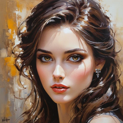 romantic portrait,girl portrait,young woman,oil painting,art painting,mystical portrait of a girl,oil painting on canvas,portrait of a girl,face portrait,woman face,woman portrait,italian painter,artistic portrait,fantasy portrait,comely,woman's face,boho art,golden eyes,fantasy art,young lady,Conceptual Art,Oil color,Oil Color 09