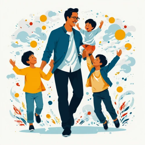 kids illustration,father's day card,super dad,parents with children,walk with the children,vector people,father's day gifts,father's day,father-day,vector illustration,international family day,parents and children,happy father's day,dad wishes,mahendra singh dhoni,vector graphic,kids' things,fatherhood,vector images,vector image,Illustration,Vector,Vector 01