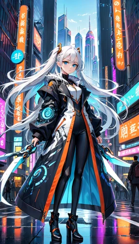 hatsune miku,vocaloid,aqua,cyber,shinjuku,hk,white heart,miku,umeda,tokyo city,shibuya,magna,cyberpunk,chongqing,hong,honolulu,odaiba,osaka,heavy object,a200,Anime,Anime,Traditional