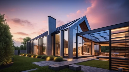 modern house,modern architecture,3d rendering,smart house,contemporary,prefabricated buildings,glass facade,mid century house,smart home,cubic house,archidaily,metal cladding,futuristic architecture,frame house,eco-construction,cube house,dunes house,corten steel,landscape design sydney,luxury property,Photography,General,Realistic