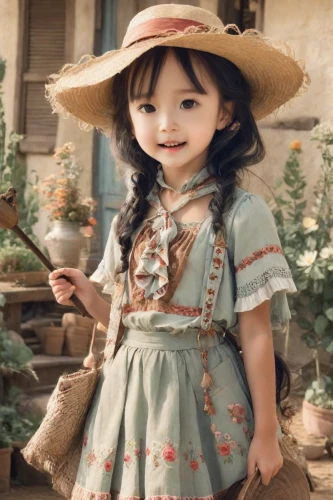 vietnamese woman,vintage asian,vintage doll,female doll,japanese doll,the japanese doll,vintage girl,vintage children,asian costume,agnes,chả lụa,wooden doll,handmade doll,chinese teacup,asian conical hat,asian woman,little girl,cloth doll,gỏi cuốn,viet nam,Photography,Realistic