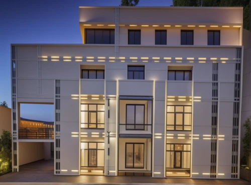two story house,glass facade,model house,residential house,facade panels,modern architecture,appartment building,gold stucco frame,exterior decoration,modern house,boutique hotel,palazzo,apartments,casa fuster hotel,luxury property,art deco,smart home,frame house,residence,smart house,Photography,General,Realistic