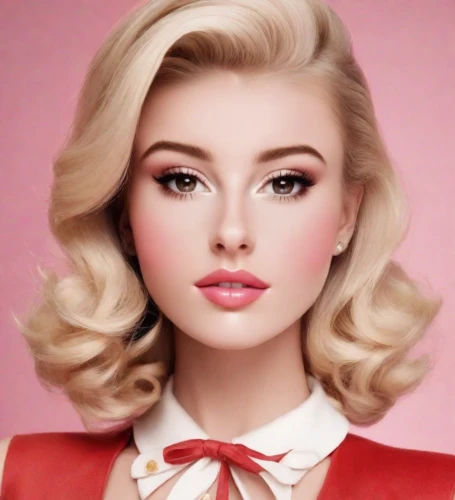 doll's facial features,barbie doll,realdoll,marylin monroe,porcelain doll,barbie,vintage makeup,retro pin up girl,50's style,pompadour,valentine day's pin up,pin up,marilyn,pin up girl,dahlia pink,retro woman,valentine pin up,retro girl,popart,pin-up girl