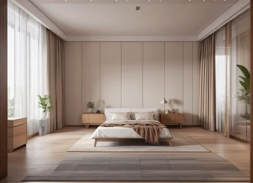 bedroom,japanese-style room,room divider,modern room,danish room,guest room,3d rendering,sleeping room,home interior,patterned wood decoration,modern decor,danish furniture,contemporary decor,wood flooring,livingroom,great room,apartment,render,ceramic floor tile,bamboo curtain,Photography,General,Realistic