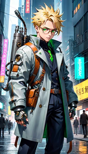 my hero academia,hero academy,darjeeling,anime japanese clothing,killua hunter x,game illustration,gunsmith,yukio,cartoon doctor,graf-zepplin,tangelo,engineer,white-collar worker,cg artwork,nikko,holding a gun,male character,violinist violinist,stylish boy,anime cartoon,Anime,Anime,General