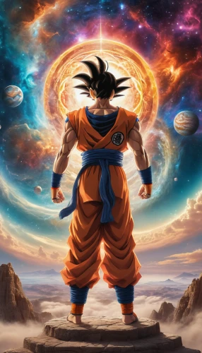 goku,son goku,dragonball,dragon ball,dragon ball z,takikomi gohan,kame sennin,vegeta,super cell,earth chakra,god,chakra,ascension,nimbus,cg artwork,yogi,background image,emperor of space,would a background,background images,Photography,General,Cinematic