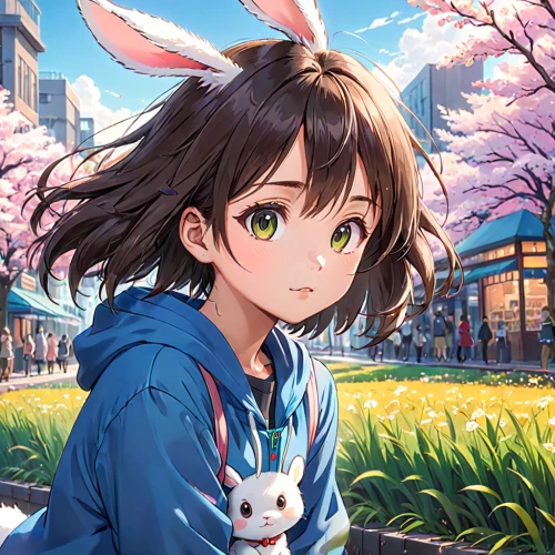 japanese sakura background,sakura background,springtime background,spring background,hare trail,female hares,bunny,mountain cottontail,brown rabbit,cottontail,european rabbit,sakura blossoms,hare,sakura blossom,rabbits and hares,little bunny,portrait background,miku maekawa,sakura flowers,sakura flower,Anime,Anime,Realistic