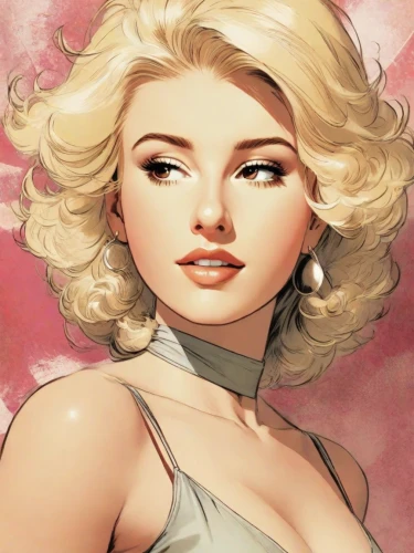 marylyn monroe - female,marilyn,marylin monroe,femme fatale,merilyn monroe,rosa ' amber cover,blonde woman,magnolia,valentine day's pin up,the blonde in the river,valentine pin up,retro women,vintage angel,aphrodite,retro woman,pin ups,blonde girl,fantasy woman,pearl necklace,retro pin up girl
