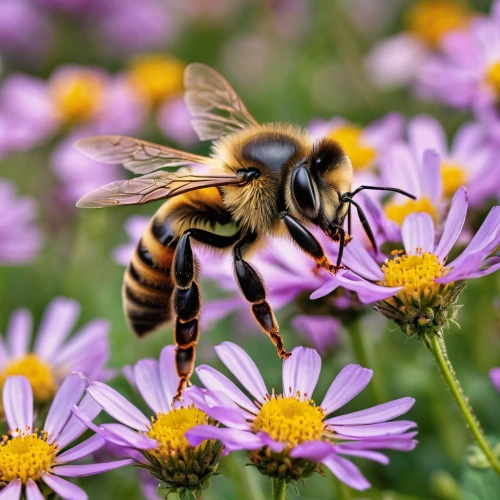 western honey bee,bee,bombus,apis mellifera,wild bee,colletes,pollinator,honey bees,pollinating,honeybees,bumblebees,giant bumblebee hover fly,bee pollen,pollination,aromatic aster,honey bee,bees,fur bee,beekeeping,honeybee,Photography,General,Realistic