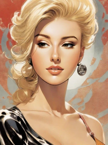 femme fatale,blonde woman,marylyn monroe - female,rosa ' amber cover,marilyn,harley,birds of prey-night,marylin monroe,fantasy woman,pompadour,birds of prey,aphrodite,head woman,bouffant,pin ups,retro woman,blonde girl,retro women,the blonde in the river,magnolia