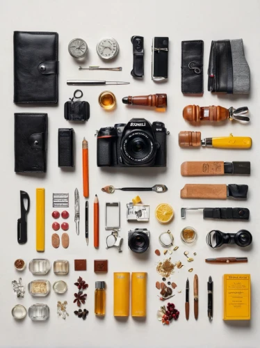 flat lay,photo equipment with full-size,summer flat lay,photographic equipment,the living room of a photographer,photography equipment,camera accessories,mirrorless interchangeable-lens camera,camera gear,christmas flat lay,still life photography,flatlay,camera equipment,aperture,compartments,slr camera,assemblage,contents,travel bag,aerial photography,Unique,Design,Knolling