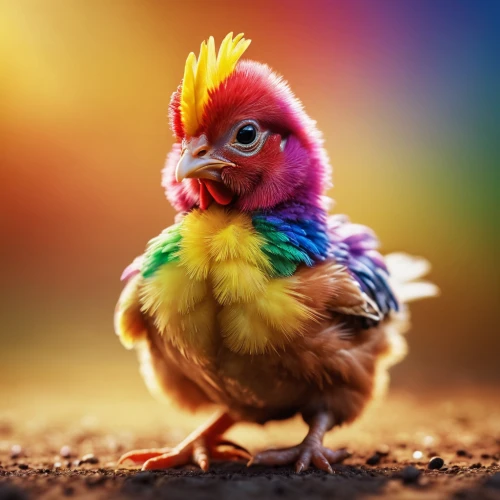 colorful birds,cockerel,yellow chicken,gouldian,rainbow background,pecking,colorful background,baby chicken,dwarf chickens,color feathers,exotic bird,rainbow lory,easter chick,portrait of a hen,rainbow rabbit,chicken bird,pullet,lovebird,chick,silkie,Photography,General,Commercial