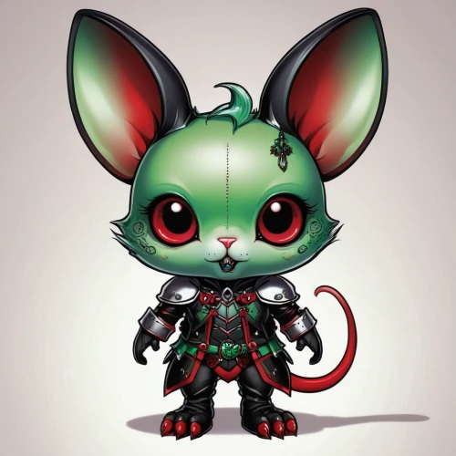 krampus,funko,wind-up toy,imp,color rat,tiger beetle,lopushok,jerboa,raramuris,chibi,green goblin,spawn,temperowanie,devil,weevil,plush figure,evil fairy,shield bugs,bombyx mori,cell,Illustration,Abstract Fantasy,Abstract Fantasy 10