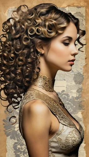artificial hair integrations,gypsy hair,lace wig,management of hair loss,hair shear,ringlet,vintage woman,steampunk,image manipulation,ancient egyptian girl,hairdressing,gold filigree,oriental longhair,steampunk gears,curly brunette,antique background,horoscope libra,layered hair,beauty salon,hairstyler,Unique,Paper Cuts,Paper Cuts 06