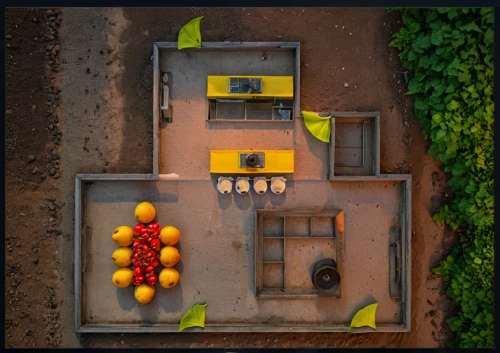 greengrocer,fruit stand,fruit market,electricity meter,bowl of fruit in rain,filling station,fruit stands,grocer,crate of fruit,electric gas station,gas-station,village shop,integrated fruit,agricultural,petrol pump,a restaurant,balcony garden,juice plant,banana box market,electricity generation,Photography,General,Realistic