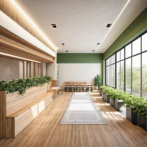 modern office,fitness center,gyokuro,green living,greenbox,school design,meeting room,eco hotel,health spa,cafeteria,conference room,juice plant,fitness room,seating area,daylighting,bamboo plants,canteen,greenforest,start garden,green plants,Photography,General,Natural