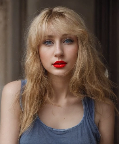 red lipstick,red lips,blond girl,blonde woman,blonde girl,poppy red,cool blonde,lipstick,beautiful young woman,pretty young woman,beautiful woman,beautiful girl,tayberry,golden haired,blond hair,beautiful model,porcelain doll,short blond hair,attractive woman,red-blue,Common,Common,Photography