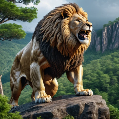 panthera leo,forest king lion,king of the jungle,lion,african lion,to roar,roaring,male lion,stone lion,lion white,roar,lion head,lion father,skeezy lion,lions,female lion,lion king,two lion,lion number,masai lion,Photography,General,Realistic