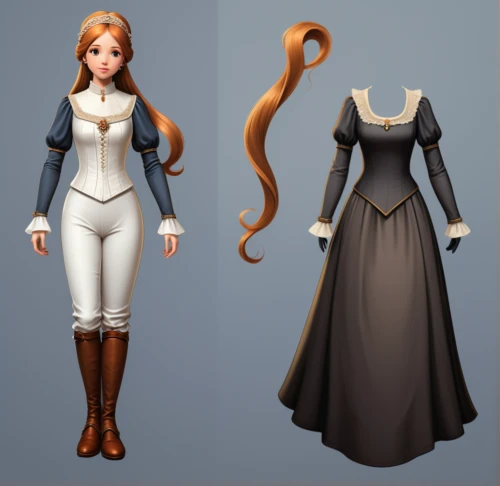 women's clothing,victorian fashion,rapunzel,women clothes,merida,bridal clothing,ladies clothes,celtic woman,costumes,costume design,designer dolls,victorian style,fairytale characters,equestrian,victorian lady,bodice,princess anna,fairy tale icons,fairy tale character,collected game assets,Illustration,Realistic Fantasy,Realistic Fantasy 07