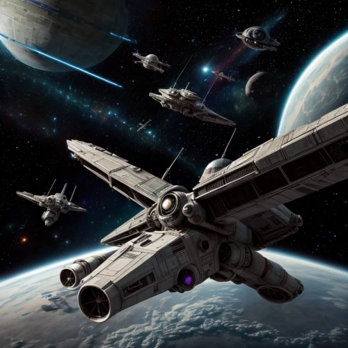 federation,carrack,space ships,millenium falcon,x-wing,fast space cruiser,cg artwork,sci fi,orbiting,sci fiction illustration,space station,space tourism,spaceships,fleet and transportation,uss voyager,star ship,space voyage,dreadnought,sci - fi,sci-fi