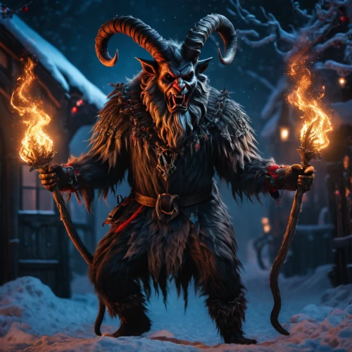 krampus,nordic christmas,nördlinger ries,pagan,devil,yule,minotaur,shaman,fire-eater,viking,fire devil,death god,winter festival,raindeer,father frost,shamanism,norse,hag,massively multiplayer online role-playing game,fire eater,Photography,General,Fantasy