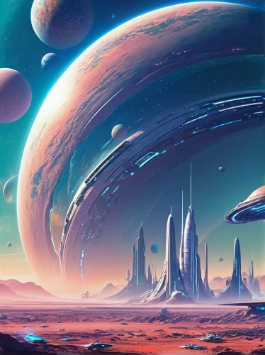 futuristic landscape,alien planet,alien world,scifi,space art,sci-fi,sci - fi,sci fi,vast,futuristic,gas planet,federation,planets,fantasy landscape,planet,planet alien sky,exoplanet,valerian,space ships,ice planet,Conceptual Art,Sci-Fi,Sci-Fi 04