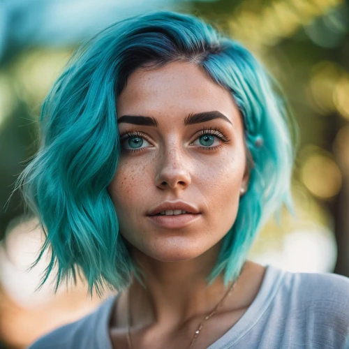 color turquoise,turquoise,blue hair,genuine turquoise,teal,natural color,aqua,blue peacock,teal blue asia,blue and green,turquoise wool,surfer hair,teal and orange,burning hair,green and blue,blue mint,marina,ocean blue,blu,girl portrait,Photography,General,Cinematic