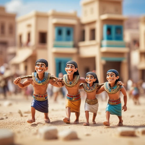 tilt shift,3d albhabet,ancient egypt,ancient egyptian,pharaohs,ancient parade,playmobil,pharaonic,egyptians,clay figures,egypt,miniature figures,egyptian,the three magi,ancient civilization,wooden figures,three wise men,aladin,ancient people,three kings,Unique,3D,Panoramic