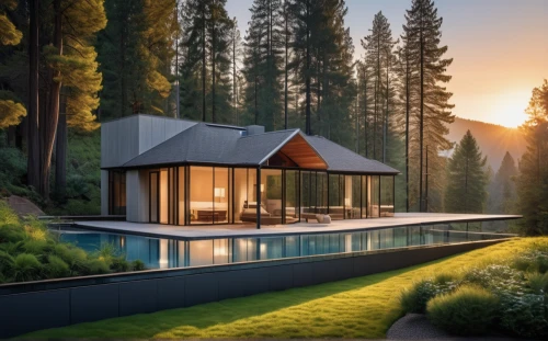 house in the forest,pool house,modern house,luxury property,timber house,house in the mountains,summer house,mid century house,house in mountains,the cabin in the mountains,house with lake,corten steel,luxury real estate,house by the water,beautiful home,modern architecture,chalet,cubic house,holiday villa,luxury home,Photography,General,Realistic