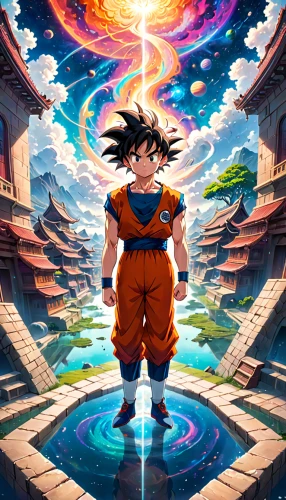 goku,son goku,dragonball,dragon ball,takikomi gohan,dragon ball z,kame sennin,cg artwork,nimbus,media concept poster,monsoon banner,stone background,would a background,vegeta,scroll wallpaper,diwali banner,a3 poster,glass rock,birthday banner background,game arc,Anime,Anime,Realistic