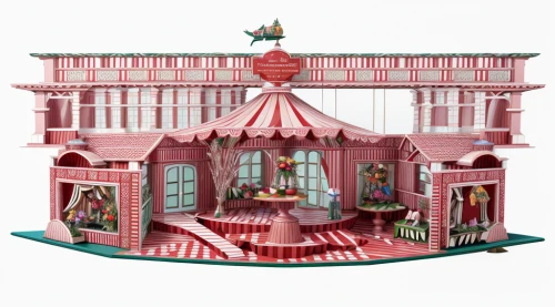 doll house,doll kitchen,circus tent,dolls houses,dollhouse accessory,puppet theatre,children's playhouse,merry-go-round,circus stage,carnival tent,merry go round,dollhouse,tabernacle,doll's house,carousel,playhouse,model house,building sets,sugar house,fairy tale castle
