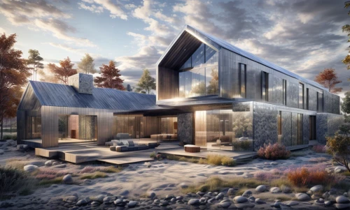 3d rendering,modern house,cubic house,cube house,modern architecture,eco-construction,dunes house,render,inverted cottage,futuristic architecture,danish house,archidaily,smart house,frame house,cube stilt houses,mid century house,residential house,timber house,new england style house,smart home