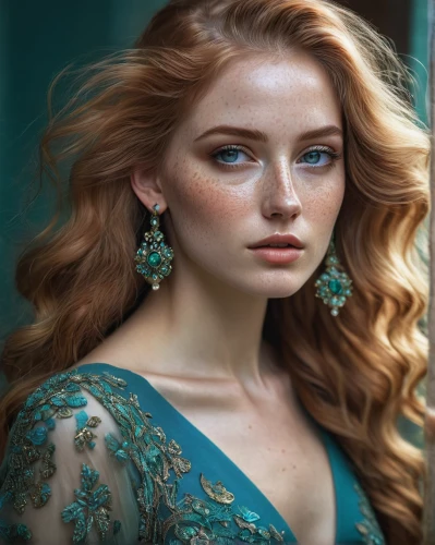 turquoise,turquoise wool,color turquoise,jeweled,elsa,genuine turquoise,emerald,filigree,teal,merida,earrings,celtic woman,jewelry,bridal jewelry,embellished,elegant,jasmine blue,teal blue asia,chrystal,blue peacock,Conceptual Art,Fantasy,Fantasy 15