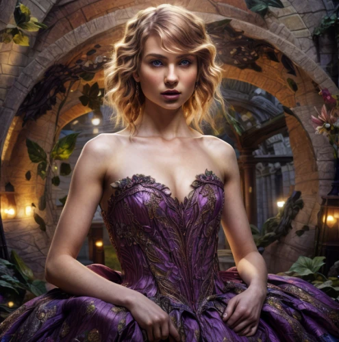 rapunzel,purple dress,enchanting,fairy queen,cinderella,enchanted,purple,fairy tale character,violet,fairytales,fairytale,fairy tales,the enchantress,fairy tale,purple lilac,a fairy tale,violet head elf,fantasy picture,faerie,faery