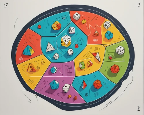 prize wheel,board game,tabletop game,playmat,settlers of catan,game illustration,dharma wheel,fruit icons,circular puzzle,ball fortune tellers,mandala framework,cheese wheel,circle icons,fruits icons,collected game assets,tokens,cranium,dartboard,cubes games,game dice,Illustration,Vector,Vector 06
