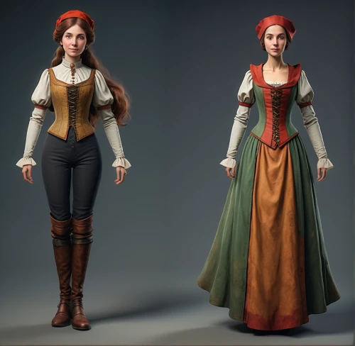 women's clothing,women clothes,bodice,victorian fashion,folk costume,female doll,costumes,costume design,folk costumes,ladies clothes,country dress,princess anna,celtic queen,fashionable clothes,victorian lady,knitting clothing,overskirt,sewing pattern girls,winter clothing,3d model,Conceptual Art,Fantasy,Fantasy 01