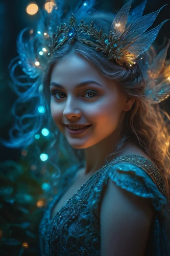 faery,the snow queen,faerie,fae,fairy queen,elsa,fantasy portrait,fairy tale character,mystical portrait of a girl,blue enchantress,the enchantress,celtic woman,fantasy picture,cinderella,fairytale characters,fairy peacock,little girl fairy,enchanting,children's fairy tale,celtic queen,Photography,General,Fantasy