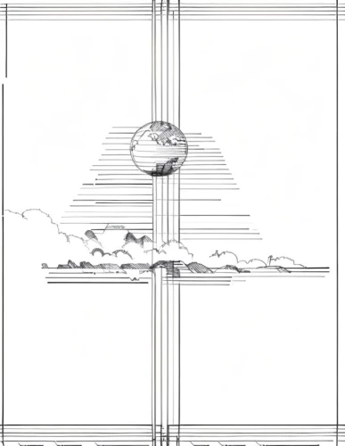 frame drawing,pendulum,sky space concept,orrery,panoramical,klaus rinke's time field,technical drawing,sheet drawing,ceiling fixture,ceiling construction,island suspended,skyscraper,line drawing,dimensions,cross-section,schematic,orthographic,revolving light,architect plan,electric tower,Design Sketch,Design Sketch,None