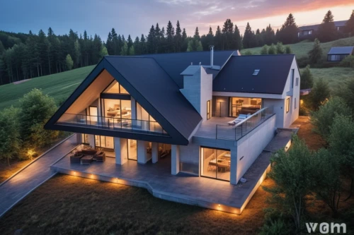 smart home,3d rendering,modern architecture,modern house,roof landscape,vail,wooden house,eco-construction,luxury property,wigwam,smart house,floorplan home,metal roof,villa,folding roof,luxury real estate,smarthome,frame house,home automation,beautiful home,Photography,General,Realistic
