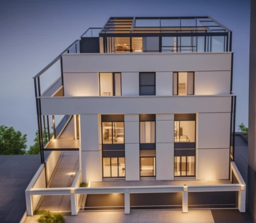 block balcony,cubic house,modern house,appartment building,modern architecture,sky apartment,frame house,two story house,an apartment,penthouse apartment,contemporary,residential house,residential tower,apartments,shared apartment,condominium,cube house,modern building,condo,residential,Photography,General,Realistic