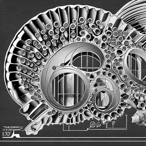 steampunk gears,biomechanical,gears,cogs,automotive engine timing part,automotive engine part,cog,automotive wheel system,engine block,mechanical engineering,automotive design,car engine,mechanical puzzle,internal-combustion engine,mandelbulb,gearbox,cogwheel,mechanical fan,mechanical,brake mechanism,Design Sketch,Design Sketch,Blueprint