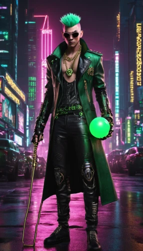 patrol,riddler,scallion,cyberpunk,green goblin,electro,streampunk,green lantern,supervillain,tangelo,male character,lantern bat,punk,joker,spike,dodge warlock,avenger hulk hero,mayor,green aurora,monsoon banner,Conceptual Art,Sci-Fi,Sci-Fi 09