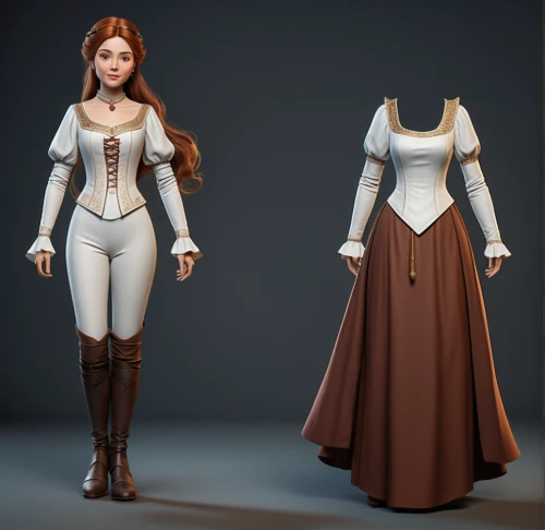 women's clothing,victorian fashion,3d model,victorian lady,women clothes,bodice,female doll,designer dolls,bridal clothing,ladies clothes,overskirt,fashion dolls,merida,3d figure,costumes,victorian style,costume design,country dress,lady medic,celtic queen,Conceptual Art,Fantasy,Fantasy 01