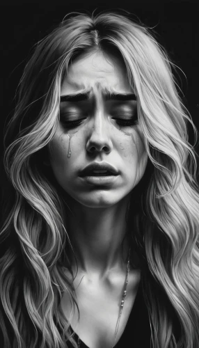 depressed woman,digital painting,charcoal drawing,sad woman,sorrow,scared woman,anguish,woman face,digital art,stressed woman,digital drawing,hand digital painting,child crying,woman's face,world digital painting,worried girl,charcoal pencil,face portrait,frustration,crying heart,Photography,Artistic Photography,Artistic Photography 12