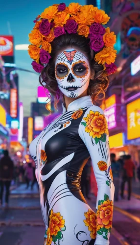 la catrina,catrina calavera,day of the dead frame,dia de los muertos,la calavera catrina,day of the dead,sugar skull,el dia de los muertos,day of the dead truck,day of the dead skeleton,catrina,day of the dead icons,day of the dead paper,calaverita sugar,days of the dead,neon body painting,calavera,muerte,sugar skulls,mexican halloween,Conceptual Art,Sci-Fi,Sci-Fi 04