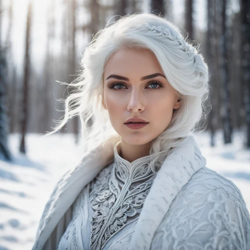 white rose snow queen,the snow queen,suit of the snow maiden,white fur hat,elsa,ice queen,white winter dress,eternal snow,white beauty,winterblueher,snow owl,winter magic,elven,ice princess,pure white,nordic,winter rose,white walker,snow white,winter background,Photography,General,Fantasy