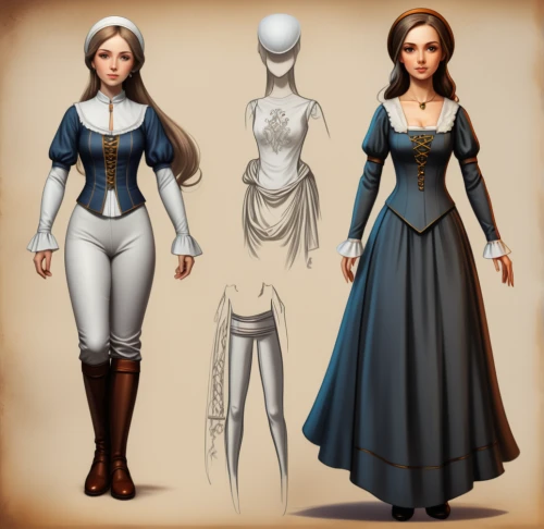 women's clothing,victorian fashion,costume design,bridal clothing,women clothes,victorian lady,designer dolls,bodice,victorian style,ladies clothes,sterntaler,the victorian era,massively multiplayer online role-playing game,knitting clothing,suit of the snow maiden,nurse uniform,overskirt,female doll,corset,fashion dolls,Conceptual Art,Fantasy,Fantasy 01